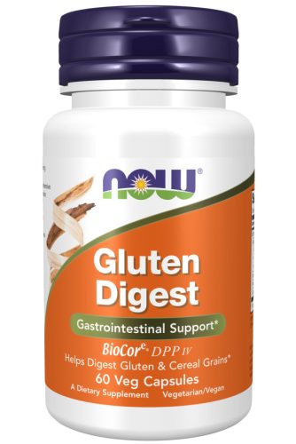 Now Foods Gluten Digest 60 Veg Capsules 60 Kapszula