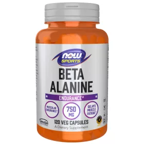 Now Foods Beta-Alanine 750mg 120 Veg Capsules 120 Kapszula