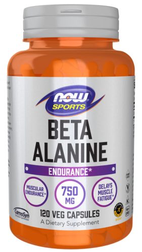 Now Foods Beta-Alanine 750mg 120 Veg Capsules 120 Kapszula