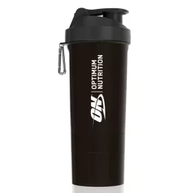   Optimum Nutrition Optimum Nutrition Shaker Smartshake 800ml Black (Fekete) Kapszulatartóval Shaker