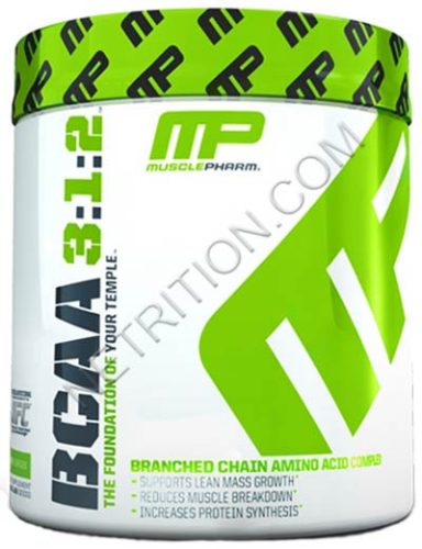 MusclePharm BCAA Powder 234g USA Unflavored (Ízesítetlen)