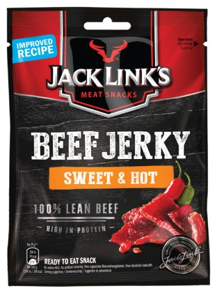 Jack Links Beef Jerky 60g Sweet and Hot (Édes És Csípős)