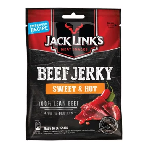 Jack Links Beef Jerky 60g Sweet and Hot (Édes És Csípős)
