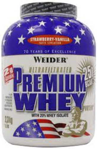 Weider Premium Whey Protein 2300g Chocolate Nougat (Csokoládé Nugát)