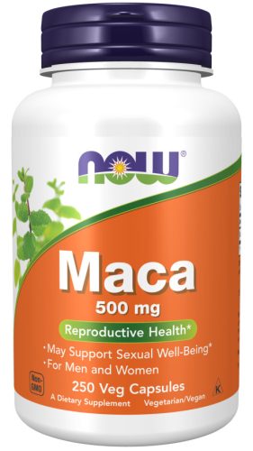 Now Foods Maca 500mg 250 Veg Capsules 250 Kapszula