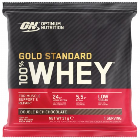 Optimum Nutrition Gold Standard 100% Whey 31g Double Rich Chocolate (Csokoládé)