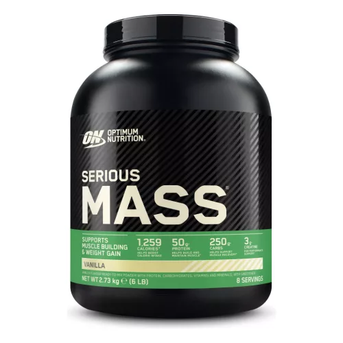 Optimum Nutrition Serious Mass 2727g Vanilla (Vanília)