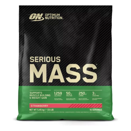 Optimum Nutrition Serious Mass 5455g Strawberry (Eper)