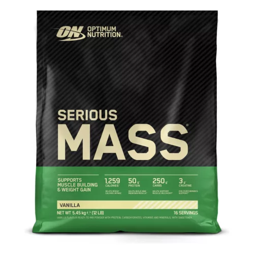 Optimum Nutrition Serious Mass 5455g Vanilla (Vanília)