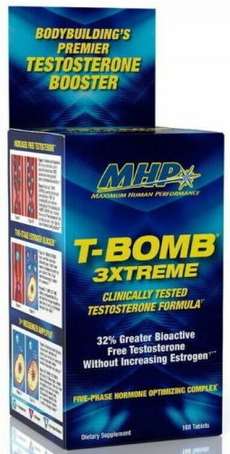 MHP T-Bomb 3Xtreme 168 Capsules 168 Kapszula