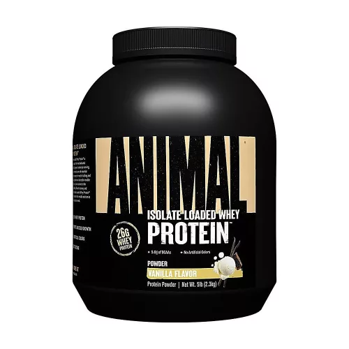 Universal Nutrition Animal Isolate Loaded Whey Protein 2270g Vanilla (Vanília)