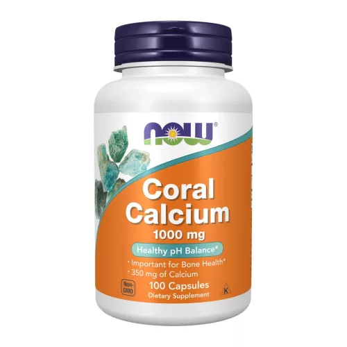 Now Foods Coral Calcium 1000mg 100 Capsules 100 Kapszula