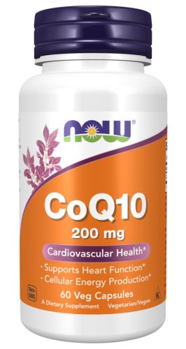 Now Foods CoQ10 200mg 60 Veg Capsules 60 Kapszula