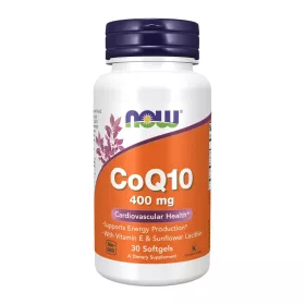 Now Foods CoQ10 400mg 30 Softgels 30 Gélkapszula