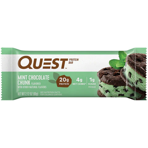Quest Nutrition Quest Bar 60g Mint Chocolate Chunk (Menta Csokoládé)