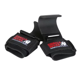 Gorilla Wear Weight Lifting Hooks Black (Fekete) Edzőkampó