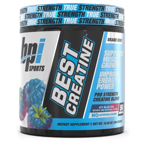 BPI Best Creatine 300g Icy Blue Razz (Kék Málna)