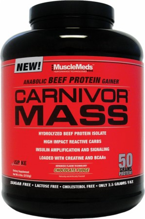 MuscleMeds Carnivor Mass 2534g Chocolate Peanut Butter (Csokoládé Mogyoróvaj)