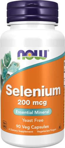 Now Foods Selenium 200 mcg 90 Capsules 90 Kapszula