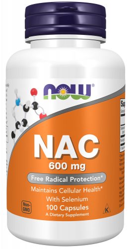 Now Foods NAC 600mg 100 Veg Capsules 100 Kapszula