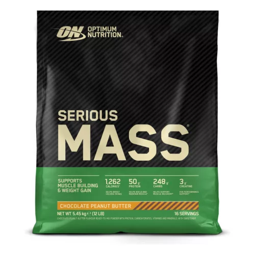 Optimum Nutrition Serious Mass 5455g Chocolate Peanut Butter (Csokoládé Mogyoróvaj)