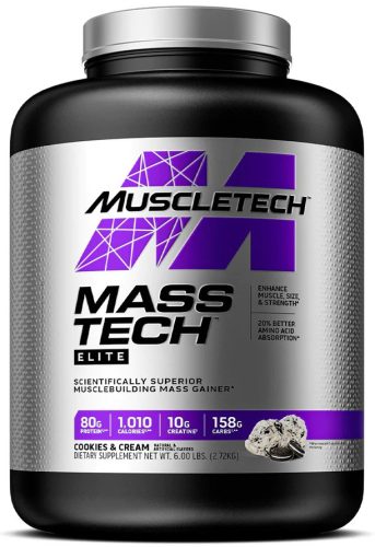 Muscle Tech Mass Tech Elite 3180g Cookies & Cream (Sütikrém)