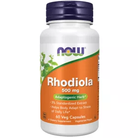 Now Foods Rhodiola 500mg 60 Veg Capsules 60 Kapszula