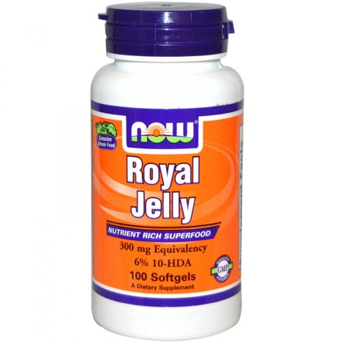 Now Foods Royal Jelly 300mg 100 Softgels 100 Gélkapszula
