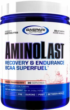 Gaspari Nutrition Aminolast 390g Strawberry Kiwi (Eper Kiwi)