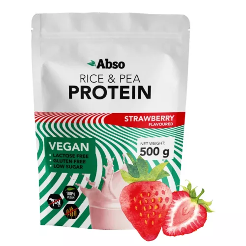Absorice AbsoRice Protein 500g Strawberry (Eper) EXP.:2026/11/30