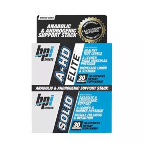 BPI A-HD Elite 30 Capsules/Solid 30 Capsules 60 Kapszula