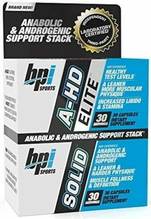 BPI A-HD Elite 30 Capsules/Solid 30 Capsules 60 Kapszula