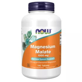 Now Foods Magnesium Malate 1000mg 180 Tablets 180 Tabletta