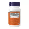 Now Foods L-Theanine 200mg Double Strength 60 Veg Capsules 60 Kapszula - Supplement Facts