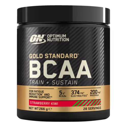 Optimum Nutrition GS BCAA Train+Sustain 266g Strawberry Kiwi (Eper Kiwi)