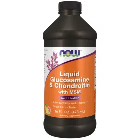   Now Foods Glucosamine & Chondroitin With MSM Liquid Citrus (Citrus) 16fl oz 473ml