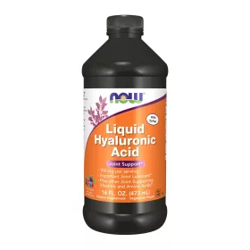 Now Foods Hyaluronic Acid Liquid Berry (Málna) 16fl oz 473ml