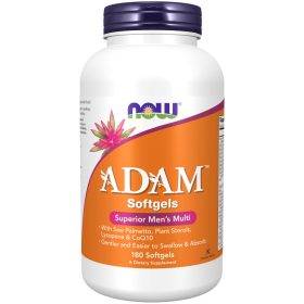   Now Foods Adam™ Softgels Superior Mens Multi 180 Softgels 180 Gélkapszula