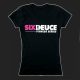 Six Deuce Fitness Series V-Neck Cotton Shirt Black/Pink S (Kis Méret)
