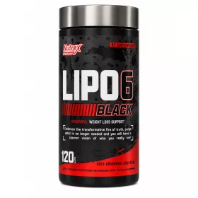 Nutrex Lipo 6 Black EU 120 Capsules 120 Kapszula