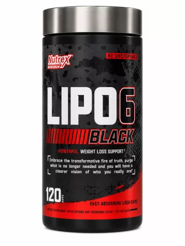Nutrex Lipo 6 Black EU 120 Capsules 120 Kapszula