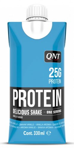 QNT Delicious Protein Shake RTD 330ml Vanilla (Vanília)