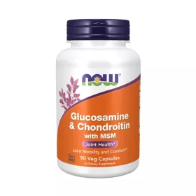   Now Foods Glucosamine & Chondroitin With MSM 90 Veg Capsules 90 Kapszula