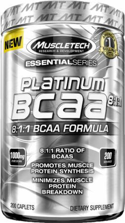 Muscle Tech Platinum BCAA 200 Caplets 200 Tabletta