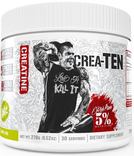 5% Nutrition Crea-Ten 231g EU Lemon Lime (Citrom Lime)