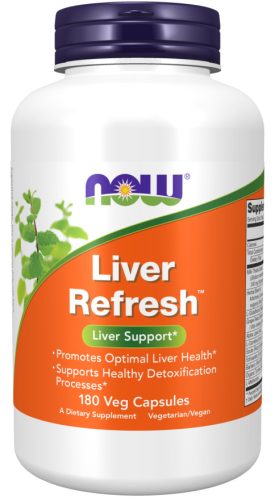Now Foods Liver Refresh™ 180 Veg Capsules 180 Kapszula