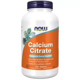 Now Foods Calcium Citrate 250 Tablets 250 Tabletta