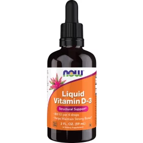 Now Foods Liquid Vitamin D-3 2fl oz 59ml