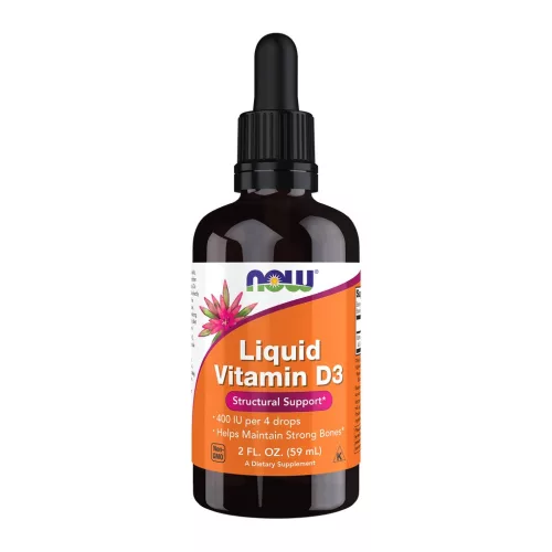 Now Foods Liquid Vitamin D-3 2fl oz 59ml
