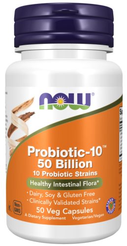 Now Foods Probiotic-10 50 Billion 50 Veg Capsules 50 Kapszula